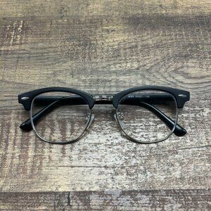Fytoo Bald Brow-line Black Prescription Glasses
